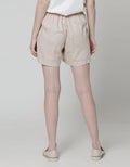 Nevada Women Short Pants Cotton Button Pocket