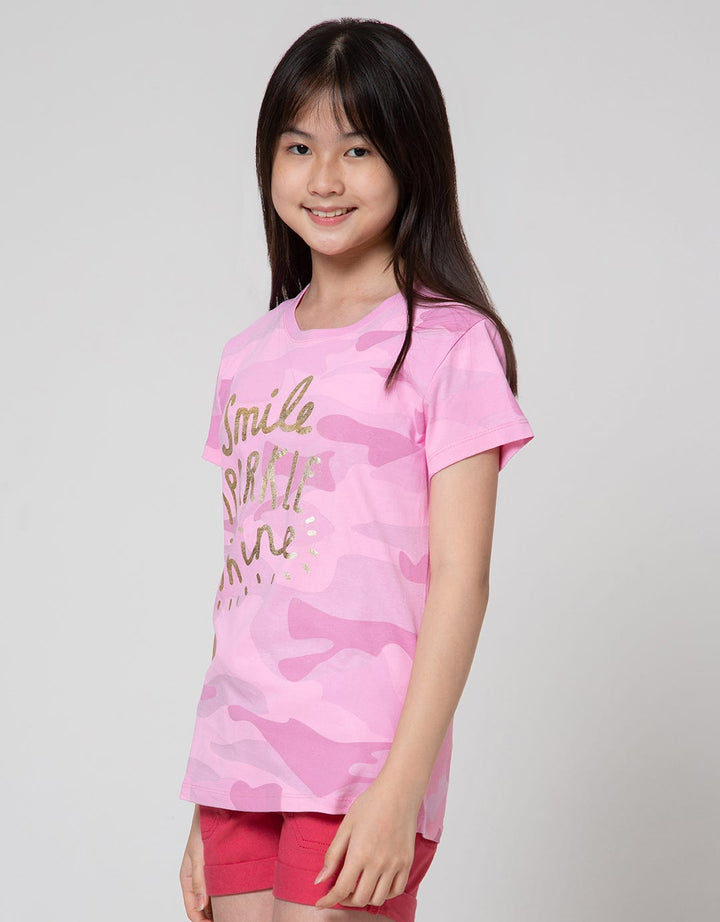 Aero Smile Shine Kaos Anak Perempuan