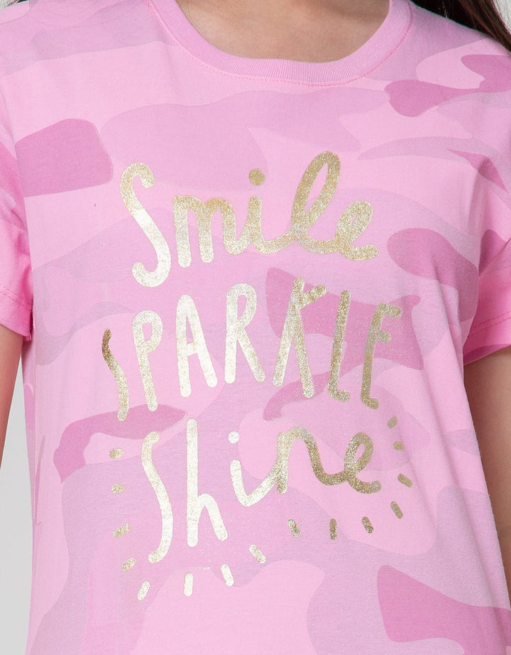 Aero Smile Shine Kaos Anak Perempuan