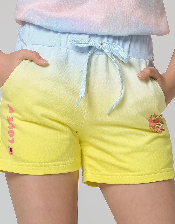 Aero Short Pants Dino Tie Dye Gasdino2