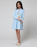 Aero Long Sleeve Midi Dress Hoody Dino Gasdino3