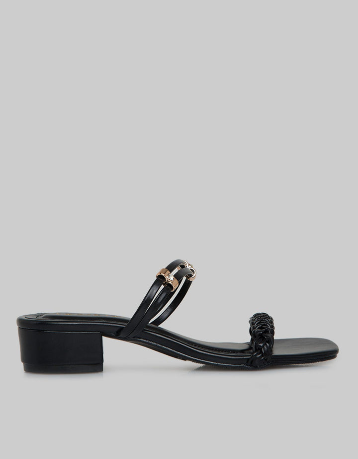 Laviola Braid Heels Wanita