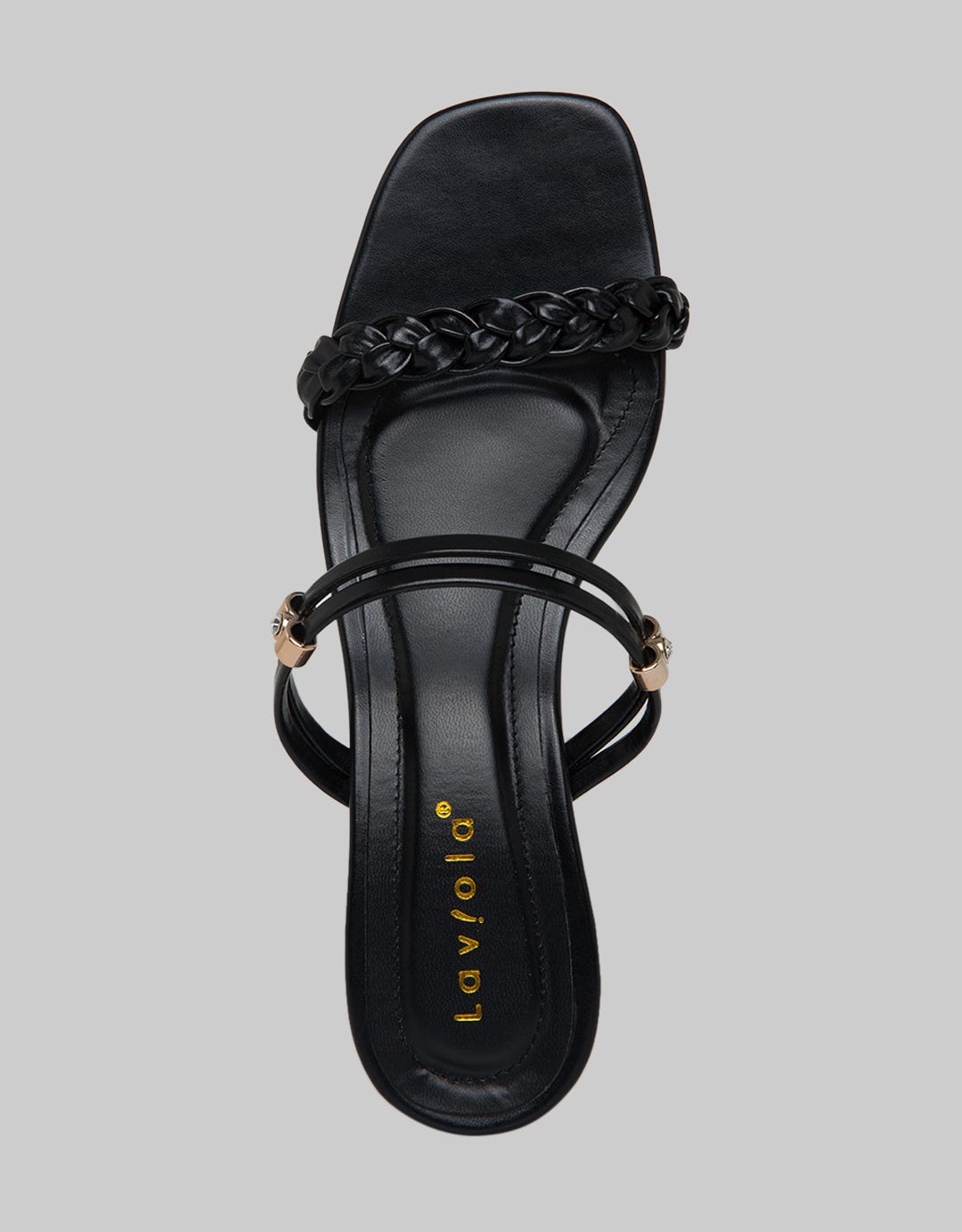 Laviola Braid Heels Wanita