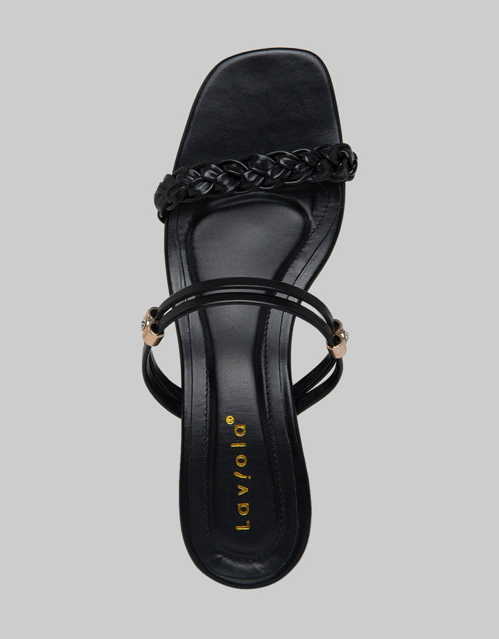 Laviola Braid Heels Wanita