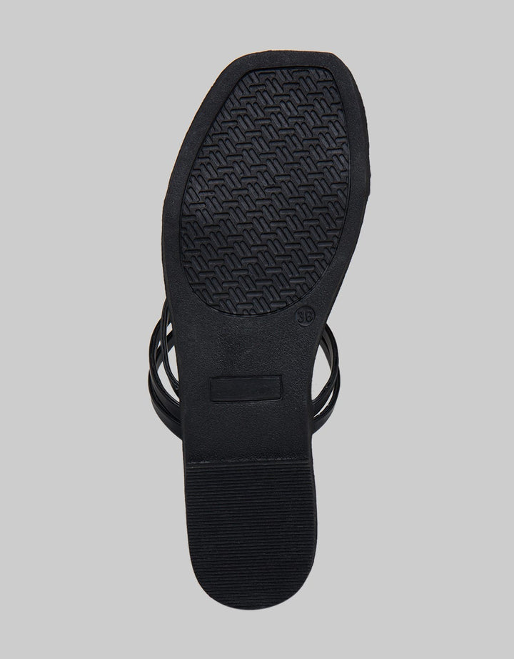Laviola Multi Strap Sandal Flat Wanita