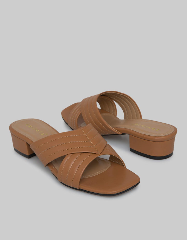 Laviola Unique Strap Heels Wanita