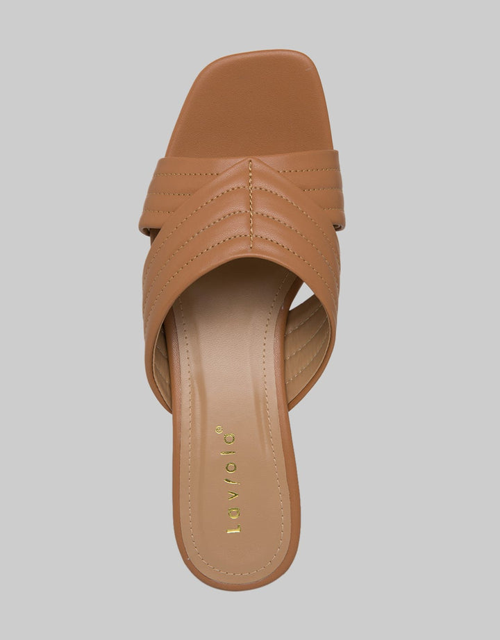 Laviola Unique Strap Heels Wanita