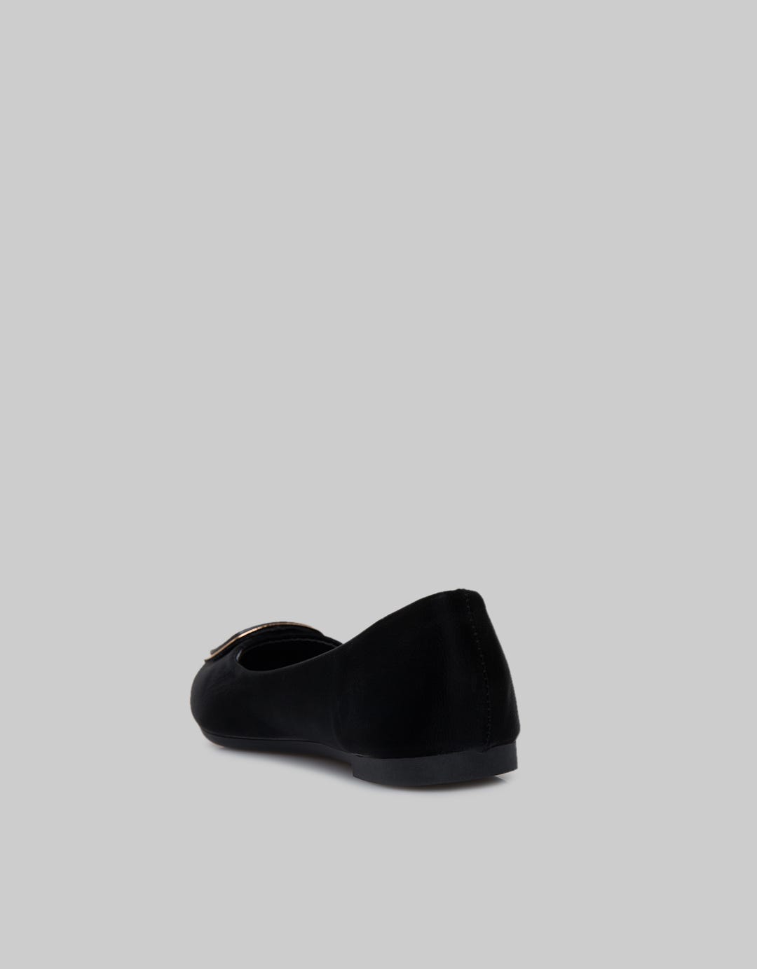 Laviola Sqaure Buckle Flat Shoes Wanita