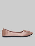 Laviola Sqaure Buckle Flat Shoes Women
