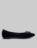 Laviola Square Acc Flat Shoes Women