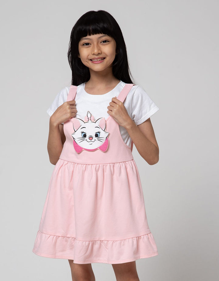 Disney Short Sleeve Midi Dress Overall Marie