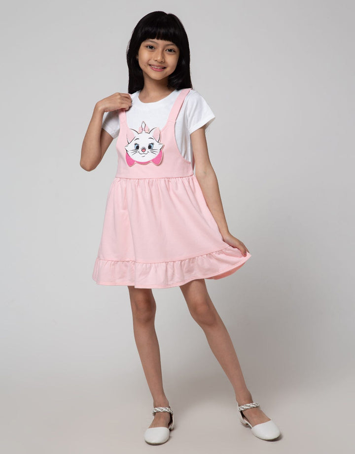 Disney Short Sleeve Midi Dress Overall Marie