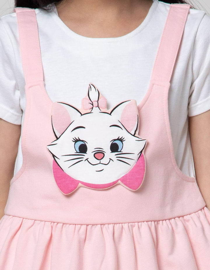 Disney Short Sleeve Midi Dress Overall Marie