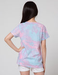 Disney Short Sleeve T-Shirt Tye Dye Knotted We Are One