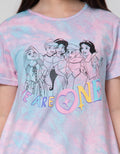Disney Short Sleeve T-Shirt Tye Dye Knotted We Are One