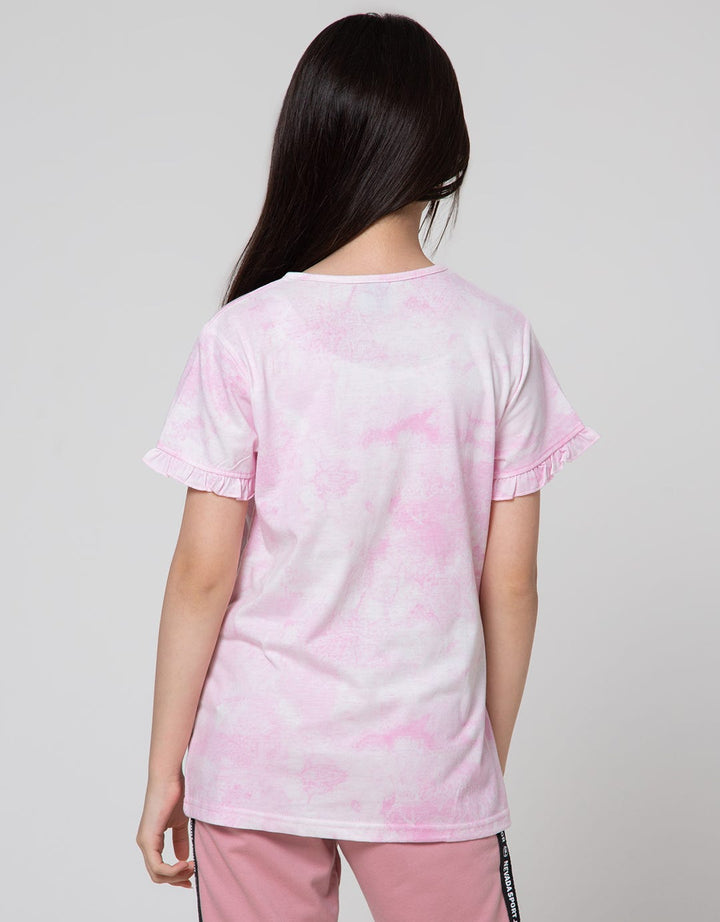 Disney Short Sleeve T-Shirt Tye Dye We Are One