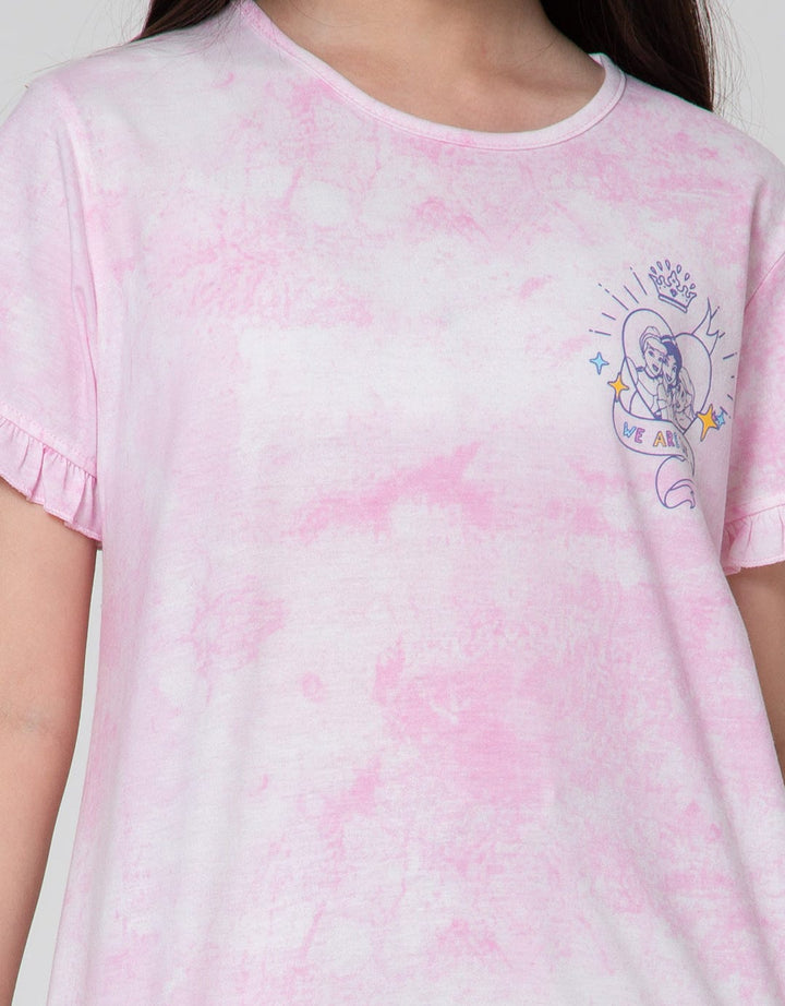 Disney Short Sleeve T-Shirt Tye Dye We Are One