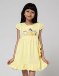 Disney Short Sleeve Midi Dress Beauty Belle