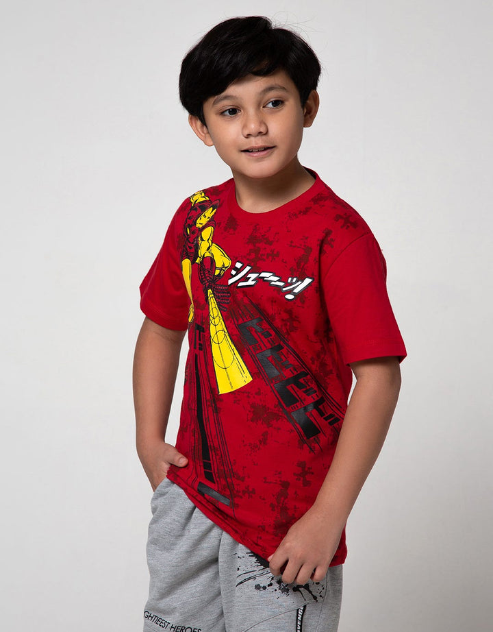 Marvel Iron Man Anime Kids T-Shirt