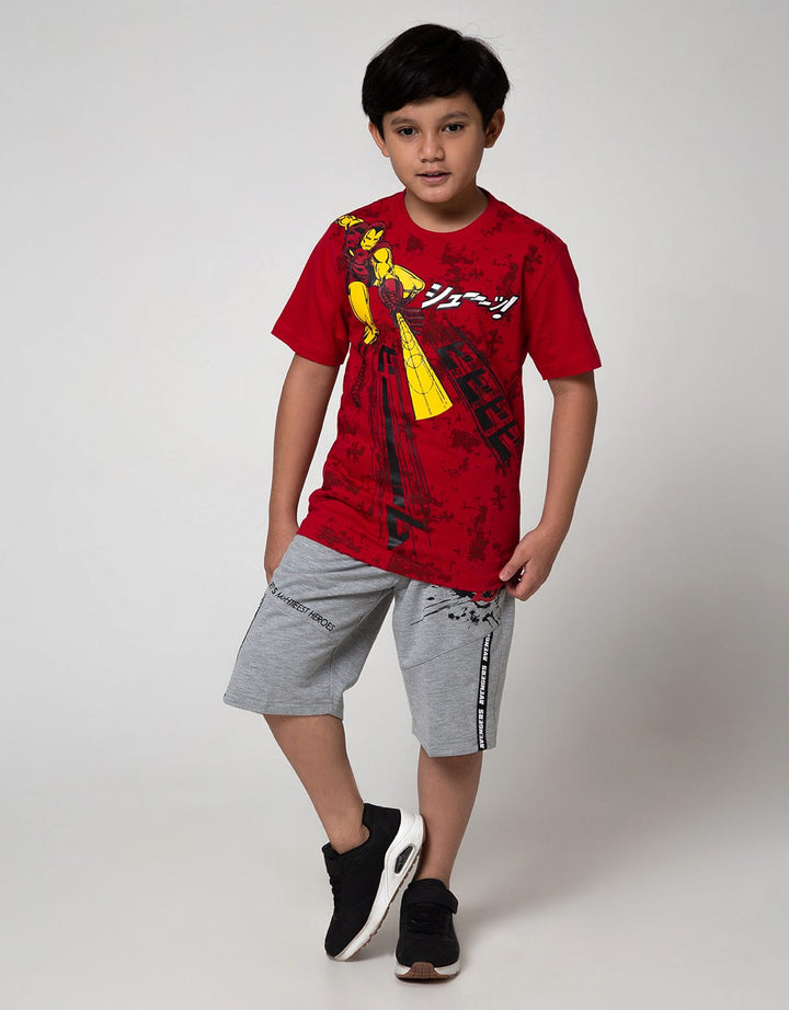 Marvel Iron Man Anime Kids T-Shirt