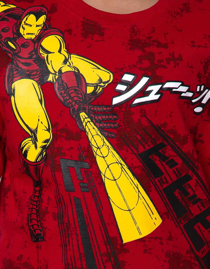 Marvel Iron Man Anime Kids T-Shirt
