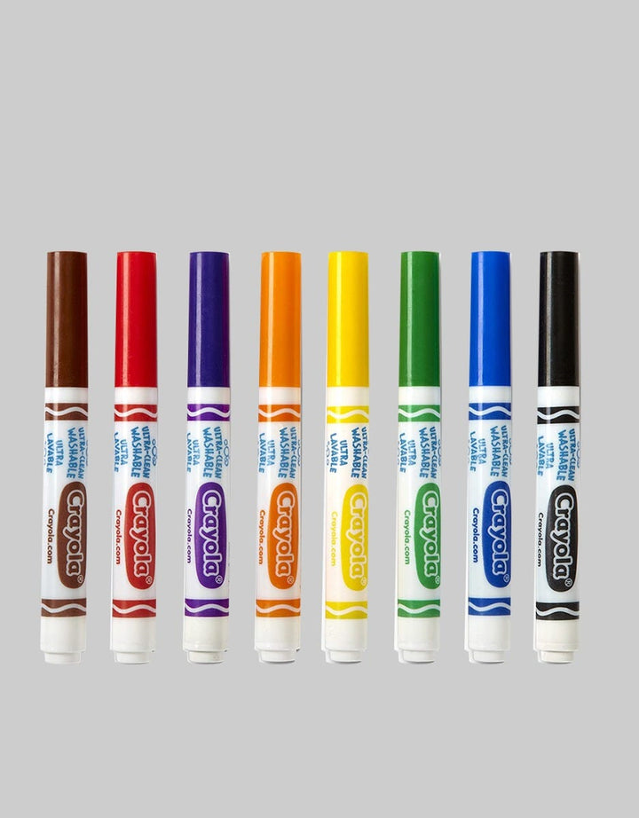 Bandai Crayola Washable Markers Contents 8 Kids Markers