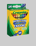 Bandai Crayola Washable Crayons Pack of 24
