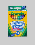 Bandai Crayola Washable Crayons Pack of 24