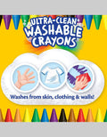 Bandai Crayola Washable Crayons Pack of 24