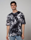 American Jeans Tie Dye Oversized Kaos Pria
