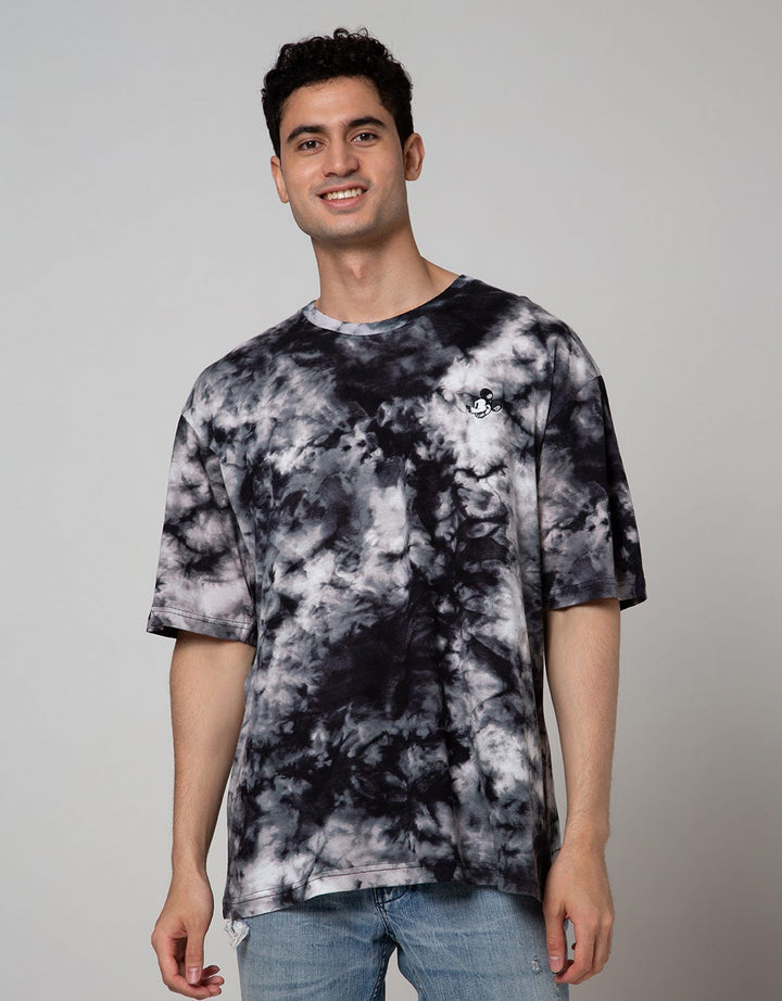 American Jeans Tie Dye Oversized Kaos Pria