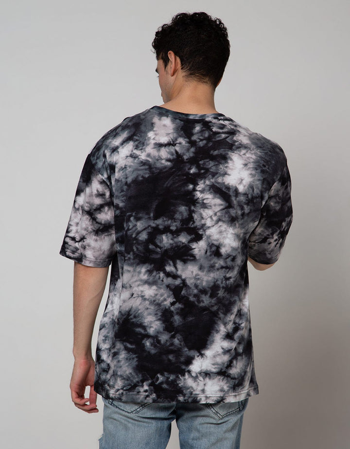 American Jeans Tie Dye Oversized Kaos Pria