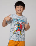 Marvel Short Sleeve T-Shirt Avenger Thor Anime Marble