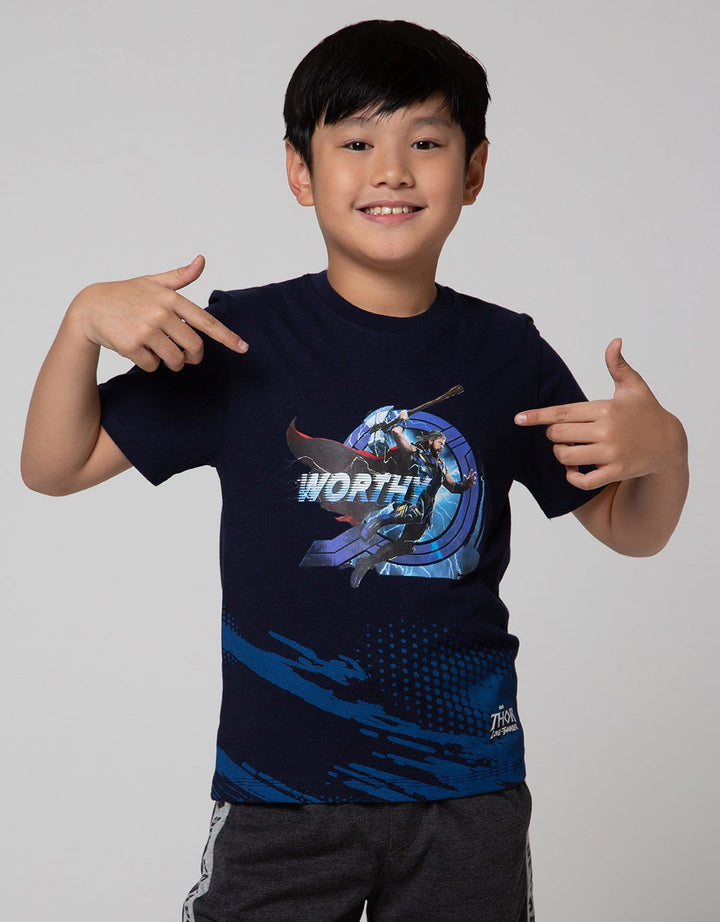 Marvel Short Sleeve T-Shirt  Thor Movie Fly A174