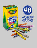 Bandai Crayola Ultra Clean 48 Crayons