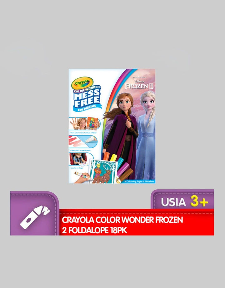 Bandai Crayola Color Wonder Frozen 2 Mess Free Coloring
