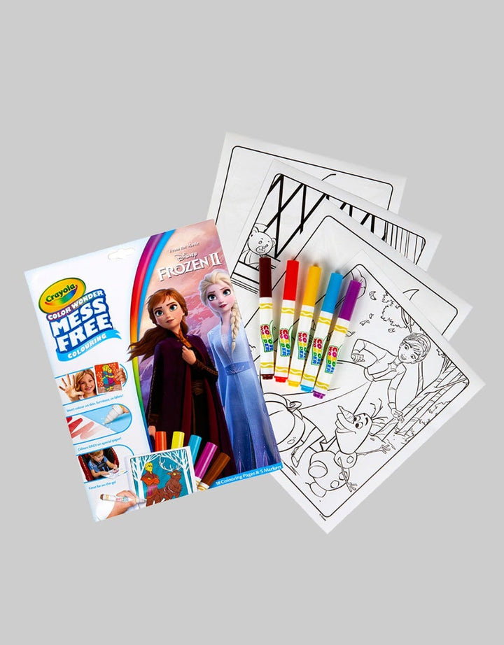 Bandai Crayola Color Wonder Frozen 2 Mess Free Coloring
