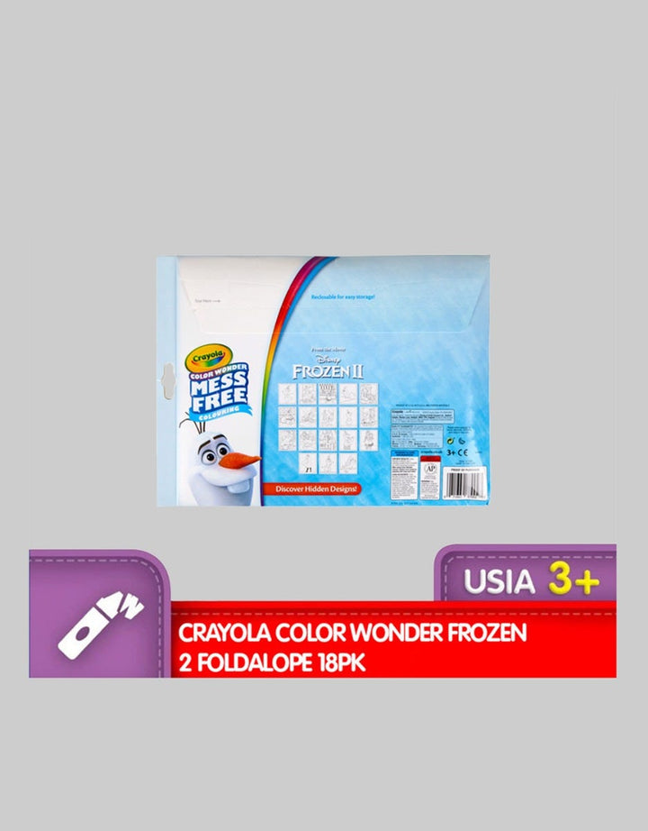 Bandai Crayola Color Wonder Frozen 2 Mess Free Coloring