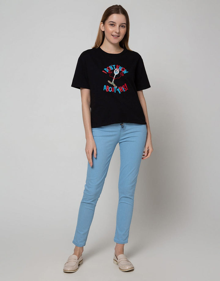 Disney Short Sleeve T-Shirt Toy Story Fork I Dont Know About