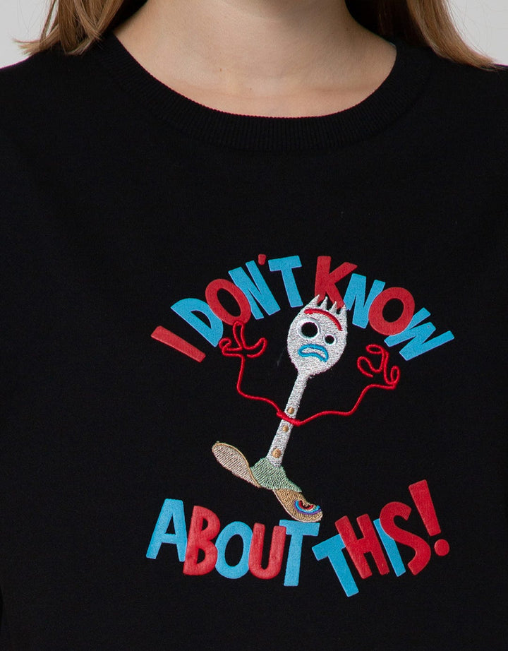 Disney Short Sleeve T-Shirt Toy Story Fork I Dont Know About
