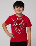 Marvel Short Sleeve T-Shirt  Spiderman Head Jaring