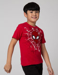 Marvel Short Sleeve T-Shirt  Spiderman Head Jaring