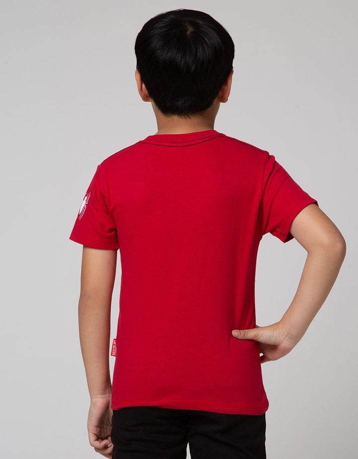 Marvel Short Sleeve T-Shirt  Spiderman Head Jaring