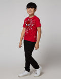 Marvel Short Sleeve T-Shirt  Spiderman Head Jaring