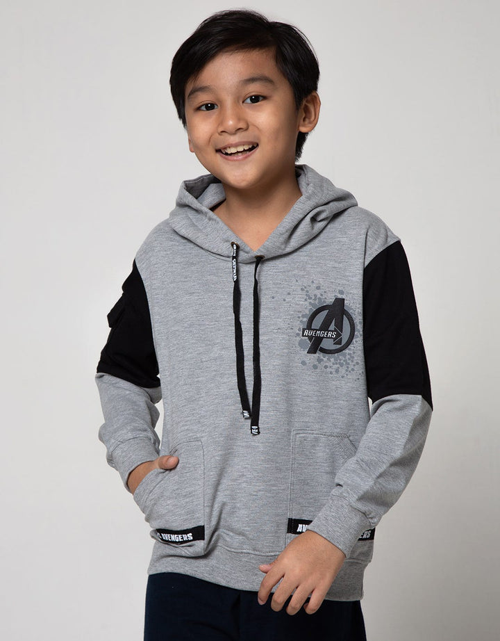 Marvel Avengers Kantong Lengan B Sweater