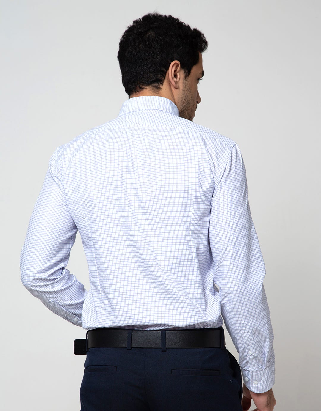 Cole Long Sleeve Shirt Checks Slim