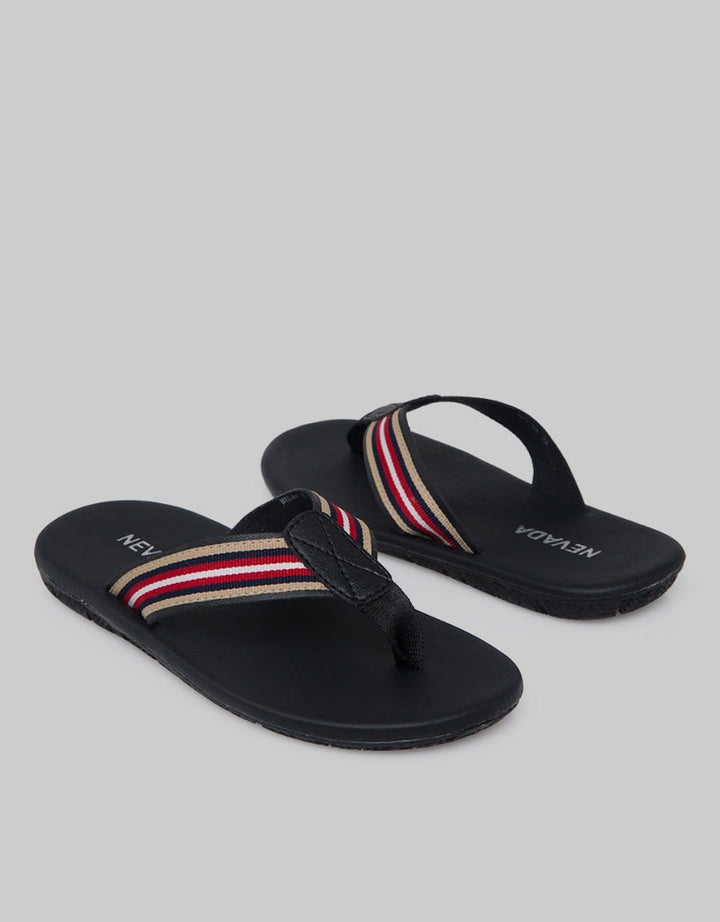 Nevada Slip On Stripe Sandals