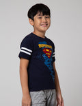 Character Kaos Lengan Panjang  Superman Logo