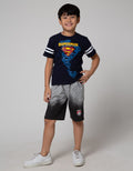 Character Kaos Lengan Panjang  Superman Logo