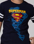 Character Kaos Lengan Panjang  Superman Logo